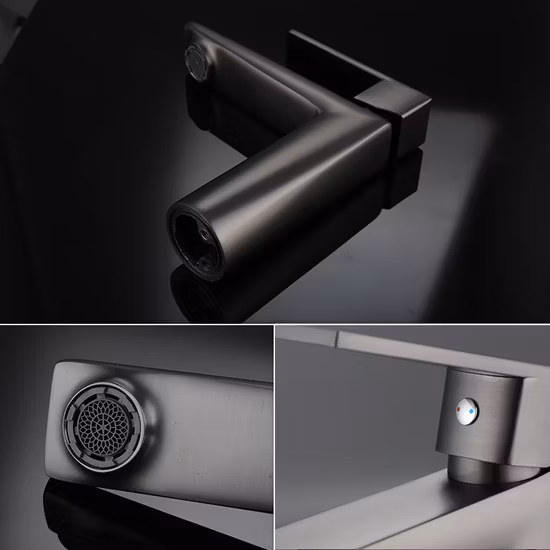 Tiema Sanitari Rubinetto a cascata monoforo Bagno Cucina Miscelatore in ottone Rubinetto per lavabo Personalizzazione del modello